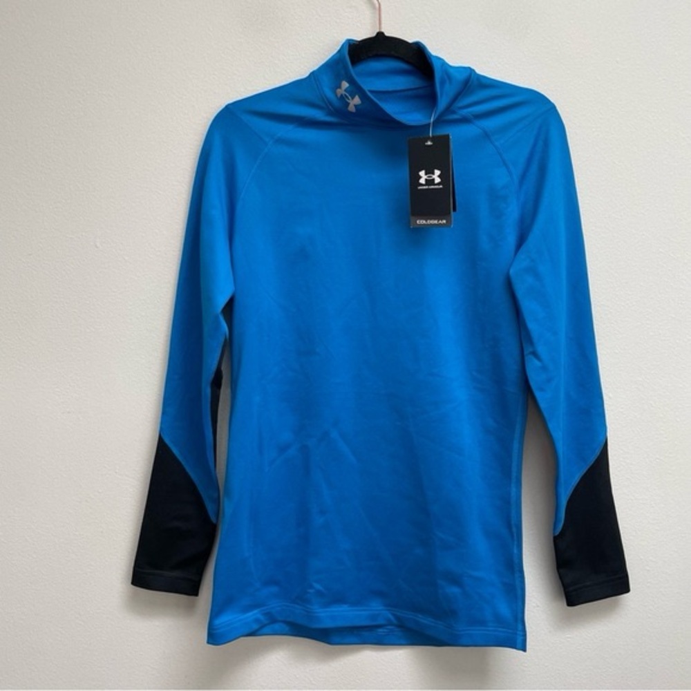 Under Armour Men’s cold gear infrared mock neck fitted / Large